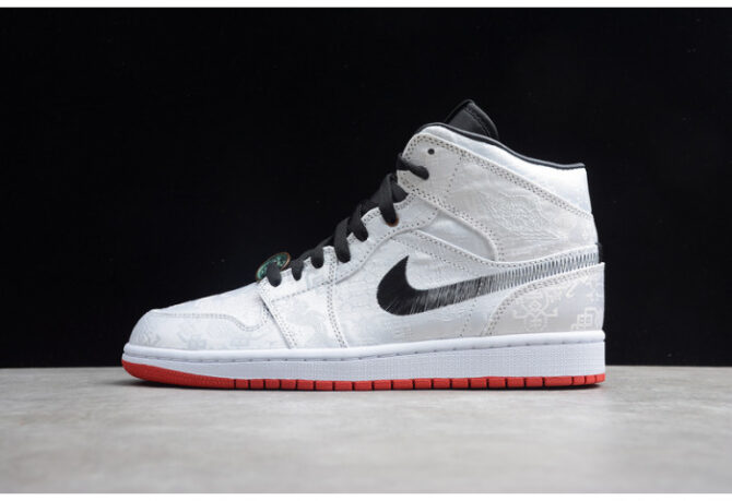 Jordan 1 Mid SE Fearless Edison Chen CLOT CU2804-100 - Image 5