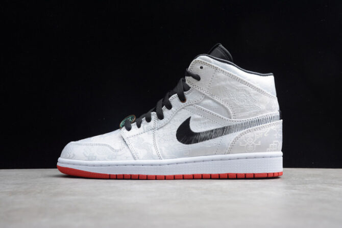 Jordan 1 Mid SE Fearless Edison Chen CLOT CU2804-100
