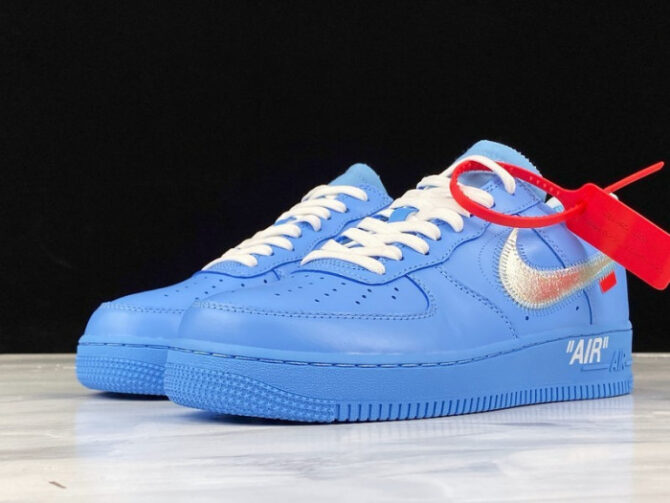 Nike Air Force 1 Low Off-White MCA University Blue CI1173-400 - Image 10