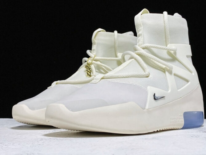 NIKE Air Fear Of God 1 'Sail' AR4237 100 - Image 6