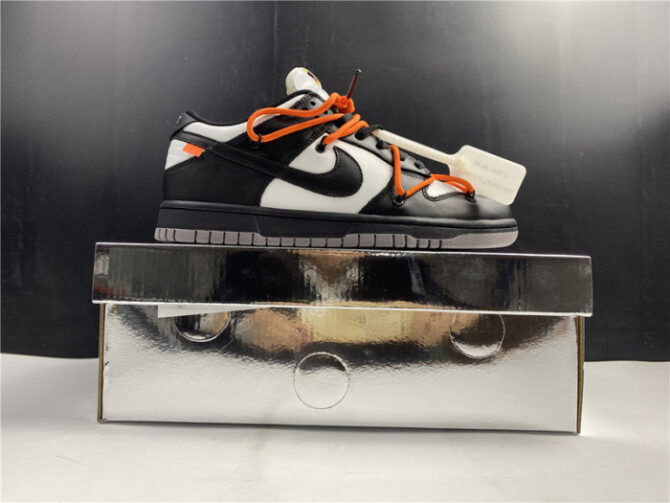 O-W x Nike Dunk Low CT0856 -001 - Image 3