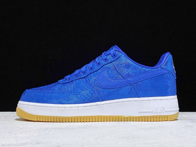 The Clot x Nike Air Force 1 Low in Game Royal CJ5290-400