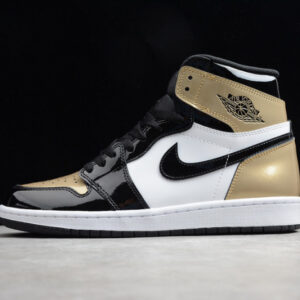 Jordan 1 Retro High NRG Patent Gold Toe 861428-007