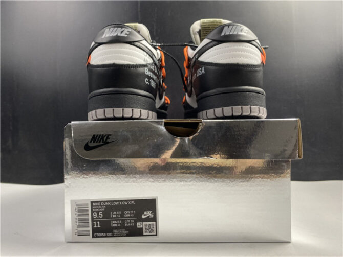 O-W x Nike Dunk Low CT0856 -001 - Image 5