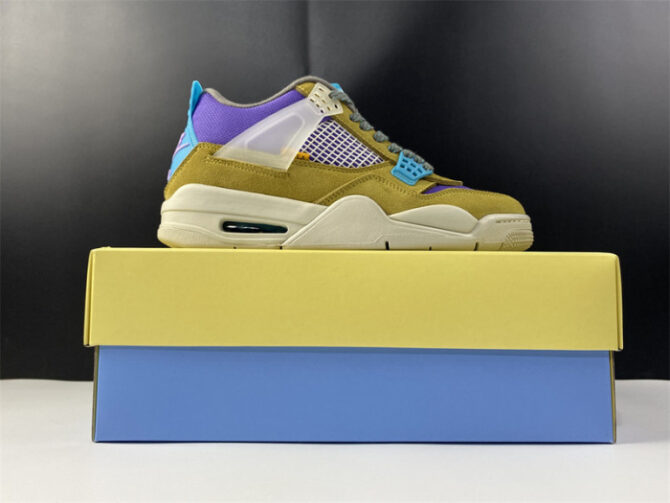 Air Jordan 4 Retro SP 30th Anniversary Union Desert Moss DJ5718-300 - Image 5