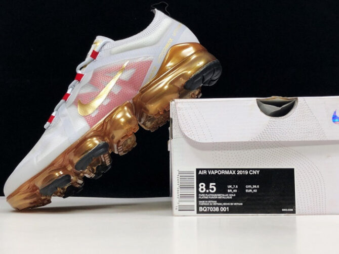 AIR VAPORMAX 2019 CHINESE NEW YEAR 2019 PURE PLATINUM BQ7038-001 - Image 3