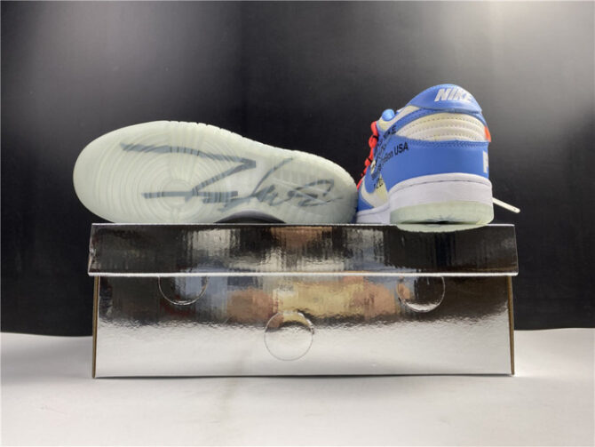 O-W x Nike Dunk Low CT0856 403 - Image 8