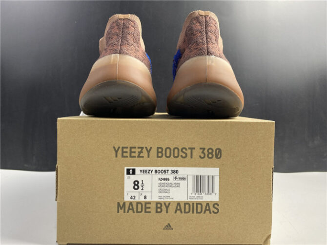 Adidas Yeezy Boost 380 Azure FZ4986 - Image 9