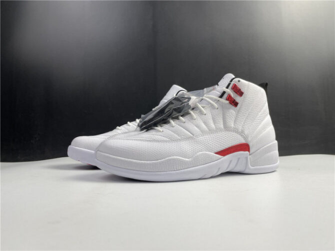 Air Jordan 12 Twist White University Red CT8013-106