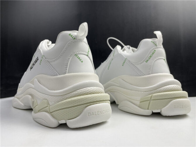 BALENCIAGA Sneaker Triple.s.Gomma White Green 536737 W5FW6 1956 - Image 2