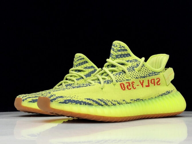 Adidas Yeezy Boost 350 V2 Semi Frozen Yellow B37572 - Image 4