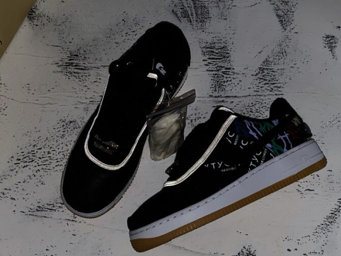 Travis Scott x Nike Air Force 1 Low Cactus Jack CN2405-001 - Image 3