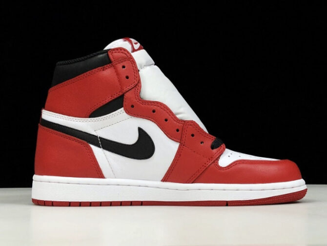 Air Jordan I 1 Retro High OG Chicago Bulls 555088-101 - Image 9