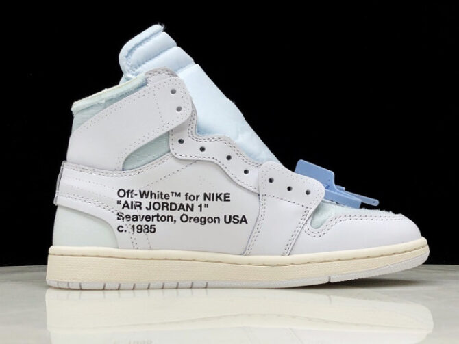 Air Jordan 1 Retro High O-W White AQ0818-100 - Image 5