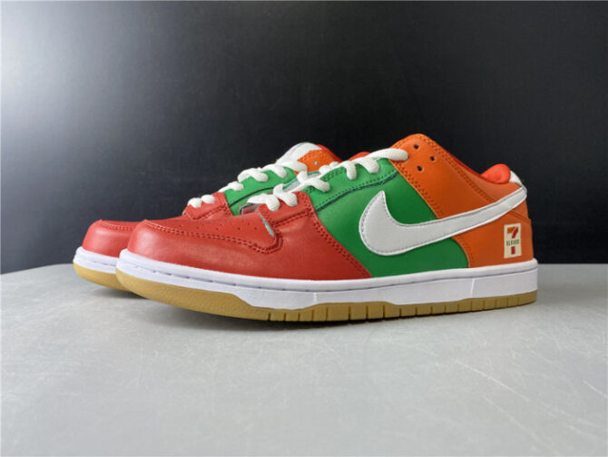 Nike SB Dunk Low Red Orange Green CZ5130-600