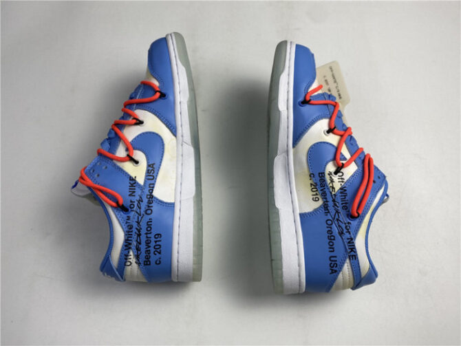 O-W x Nike Dunk Low CT0856 403 - Image 3