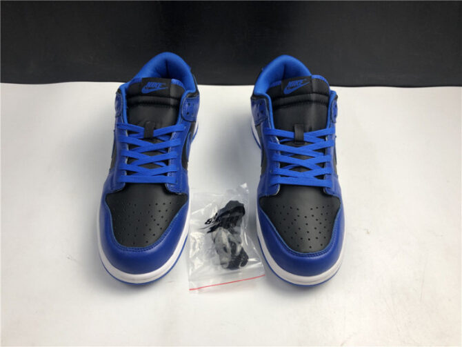 Nike Dunk Low Retro Black Hyper Cobalt (2021) DD1391-001 - Image 3