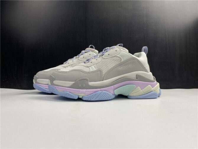 BALENCIAGA Sneaker Triple.s.Gomma Gray Purple And Pink 536737 W2FW1 1977