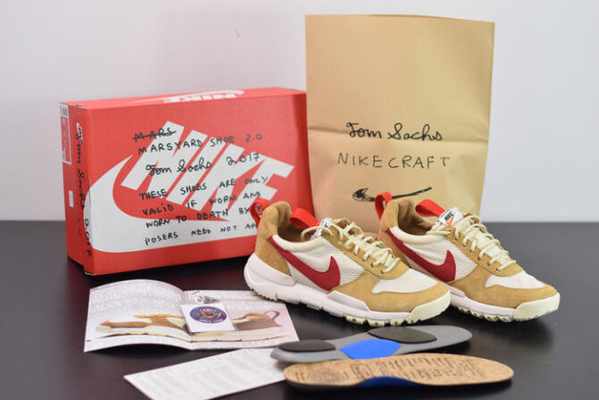 NikeCraft Mars Yard Shoe 2.0 Tom Sachs Space Camp AA2261-100 - Image 4