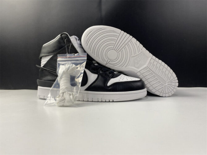 Nike Dunk High Ambush Black White CU7544-001 - Image 4