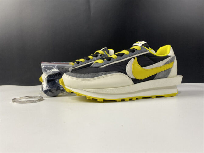 Nike LD Waffle sacai Undercover Black Bright Citron DJ4877-001