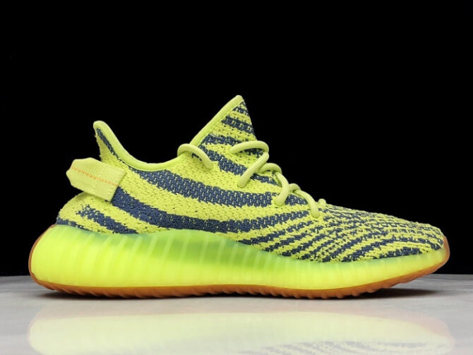 Adidas Yeezy Boost 350 V2 Semi Frozen Yellow B37572 - Image 3