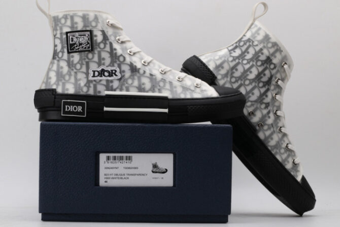 DIOR B23 Oblique Sneaker - Image 2