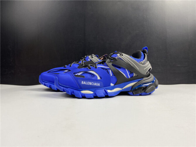 BALENCIAGA Track Trainer Blue And Black 542436 W3AC1 2047