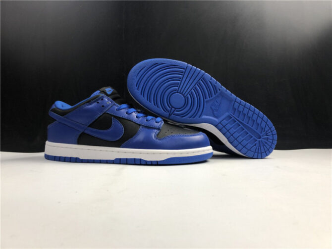 Nike Dunk Low Retro Black Hyper Cobalt (2021) DD1391-001 - Image 2