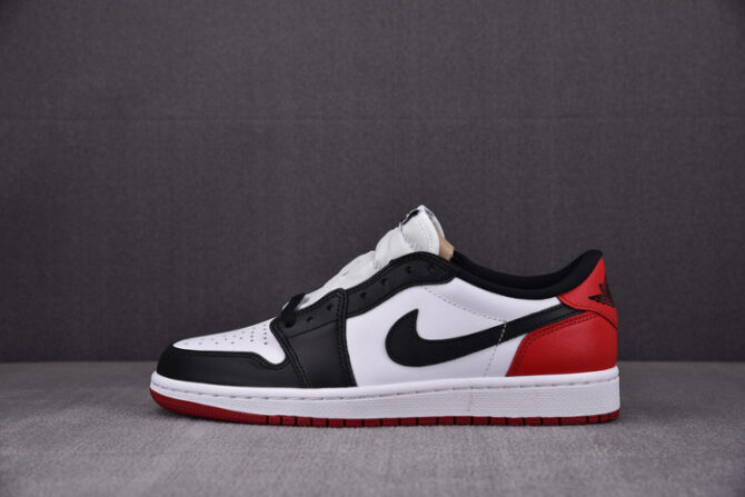 Jordan 1 Low Black Toe (GS) 553560-116 - Image 3