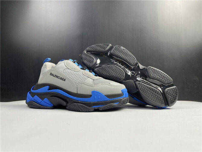 BLCG Sneaker Triple.s.Gomma Grey Blue 536737 W06N1 9018 - Image 3