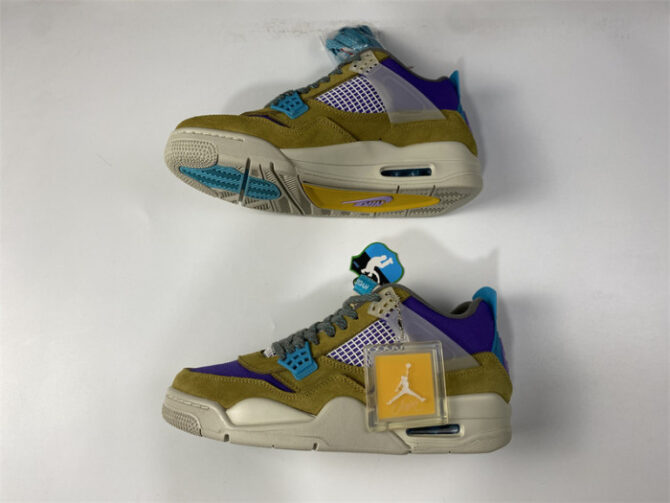 Air Jordan 4 Retro SP 30th Anniversary Union Desert Moss DJ5718-300 - Image 3