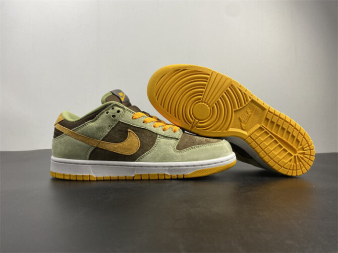 Nike Dunk Low Dusty Olive DH5360-300 - Image 7