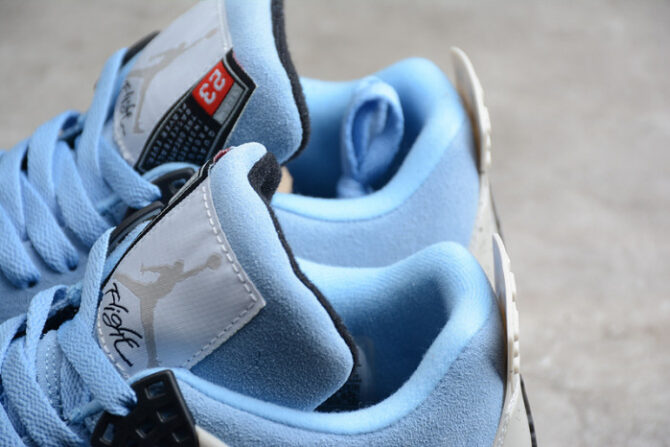 Air Jordan 4 Retro University Blue CT8527-400 - Image 4