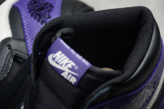 Air Jordan 1 Retro High OG 'Court Purple' 555088-501 - Image 10