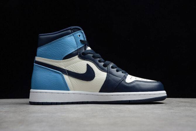 Air Jordan 1 Retro High OG | UNC - Obsidian University Blue 555088-140 - Image 3