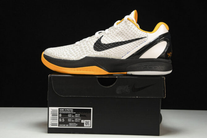 Kobe 6 Protro Playoff Pack White Del Sol CW2190-100 - Image 8