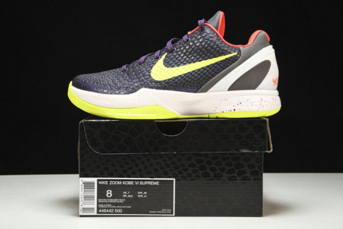 Nike Kobe 6 Supreme Chaos 446442-500