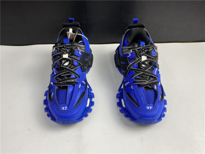 BALENCIAGA Track Trainer Blue And Black 542436 W3AC1 2047 - Image 6