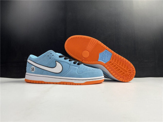 Nike SB Dunk Low Pro Club 58 Gulf x WE CLUB 58 BQ6817-401 - Image 4