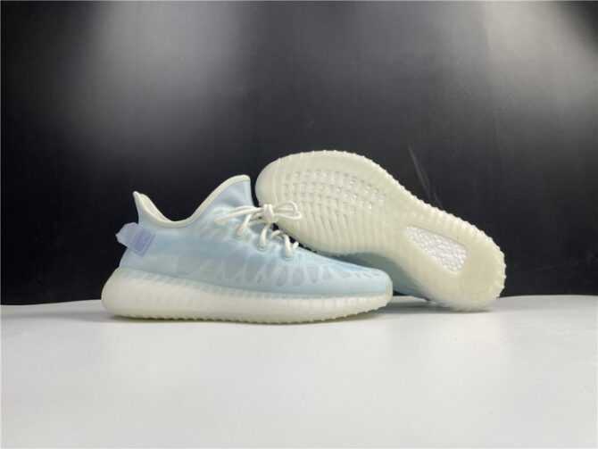 Adidas Yeezy Boost 350 V2 'Mono Ice' GW2869 - Image 3