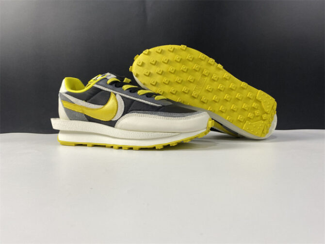 Nike LD Waffle sacai Undercover Black Bright Citron DJ4877-001 - Image 3