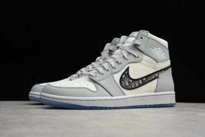 DIOR X AIR JORDAN 1 HIGH OG (DIOR SHOE BOX ) CN8607-002 - Image 4