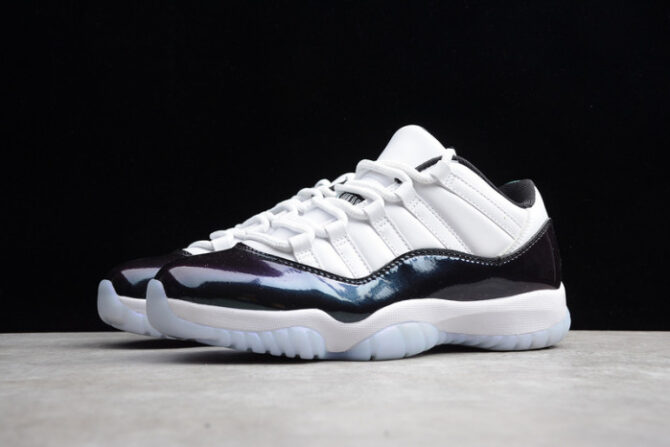 AIR Jordan 11 Retro Low 'Emerald' 528895-145 - Image 2