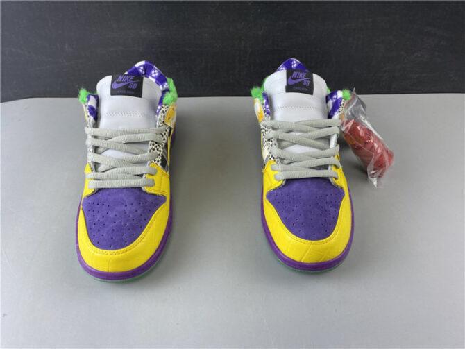 Nike Duck Low Pro Purple Yellow 318403-137 - Image 7