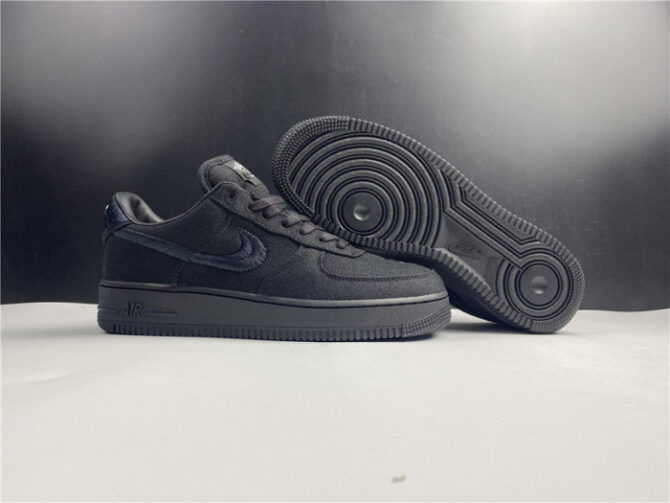 Nike Air Force 1 Low Stussy Black CZ9084-001 - Image 8