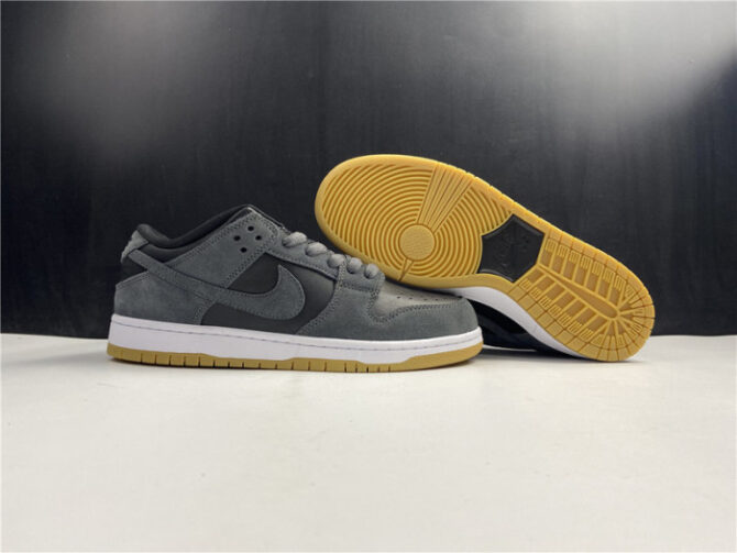 Nike SB Dunk Low Dark Grey Black Gum AR0778-001 - Image 7