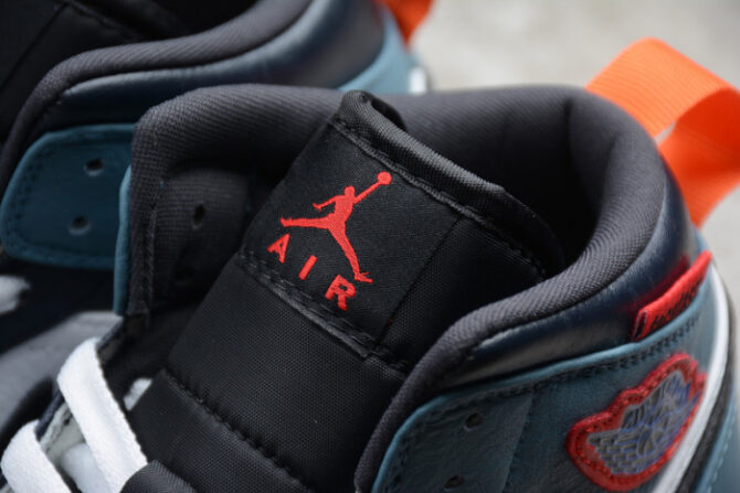 Facetasm x Jordan 1 Mid Fearless Blue White CU2802-100 - Image 4