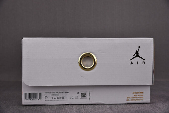 Air Jordan 6 Retro Gold Hoops DH9696-100 - Image 3