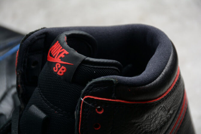Air Jordan I 1 SB QS Black Lance Mountain 653532-002 - Image 6